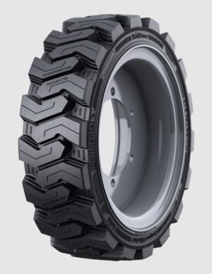 CONTINENTAL 33x12-20 rim 7.50 (=12-16.5) CompactMaster Skid Steer SKS SOLID PIENA SIT INCLUSO CERCHIO (12165-331220)